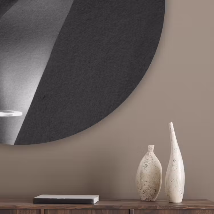 Vrouw - Cocktail - Chic Akoestische PET Vilt - Rond klein -sfeer5_closeup