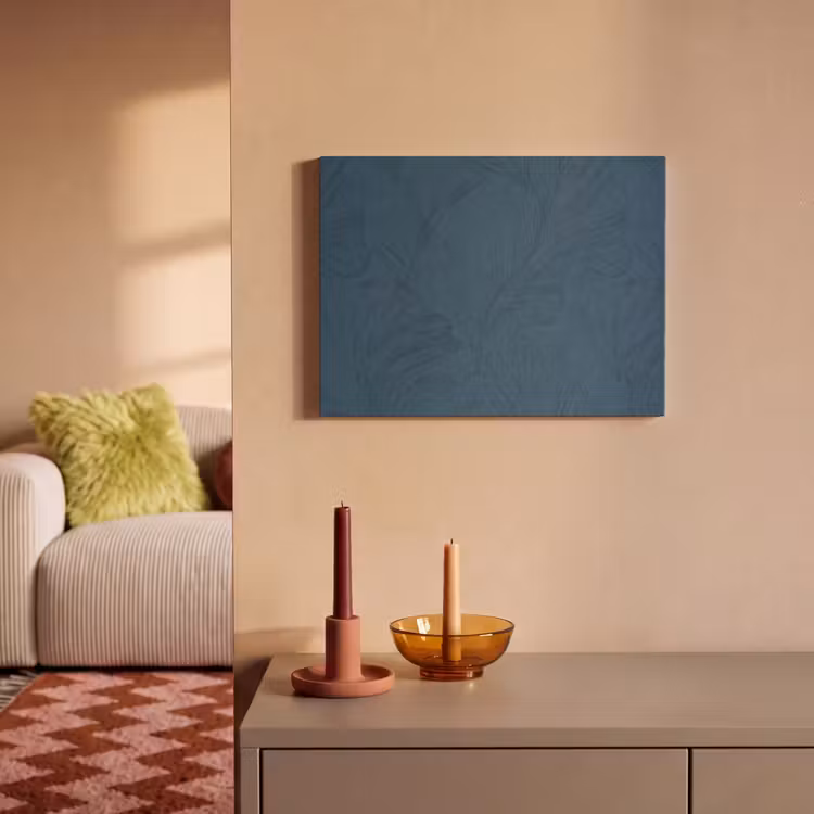Abstract - Patroon - Donkerblauw - Elegant PET vilt klein 837 -sfeer1
