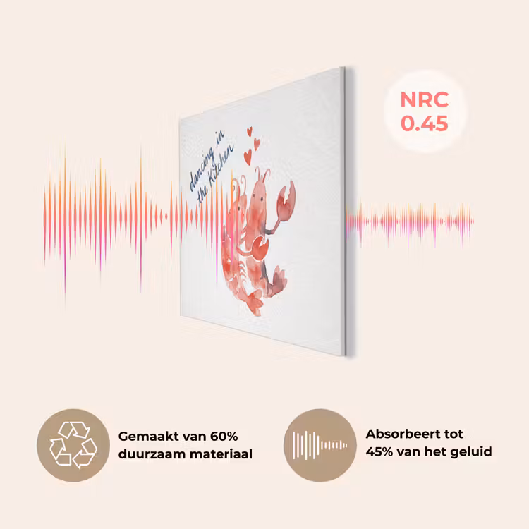 Dier - Dans - Liefde - Waterverf - Rood PET vilt klein -USP_NL