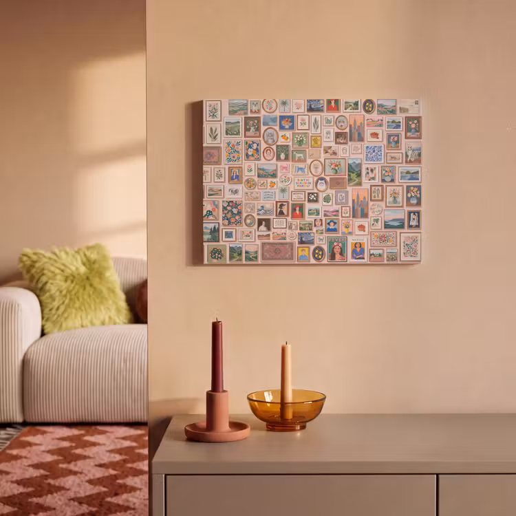 Kunst - Collectie - Decoratie - Modern - Kleurrijk PET vilt klein -sfeer1