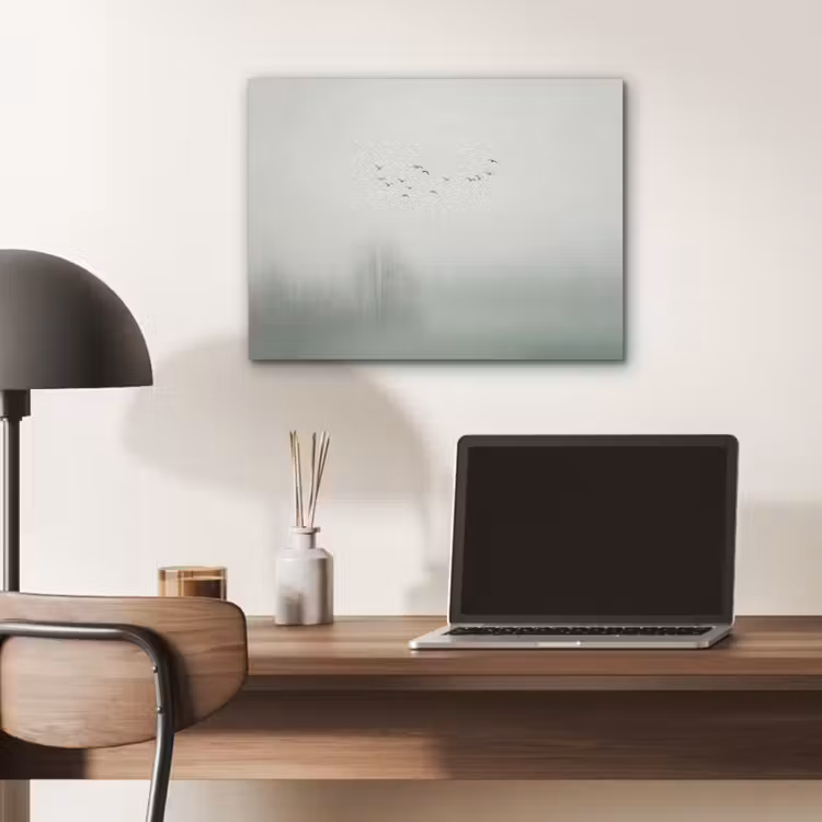 Vogel - Vlucht - Natuur - Minimalistisch PET vilt klein -sfeer5