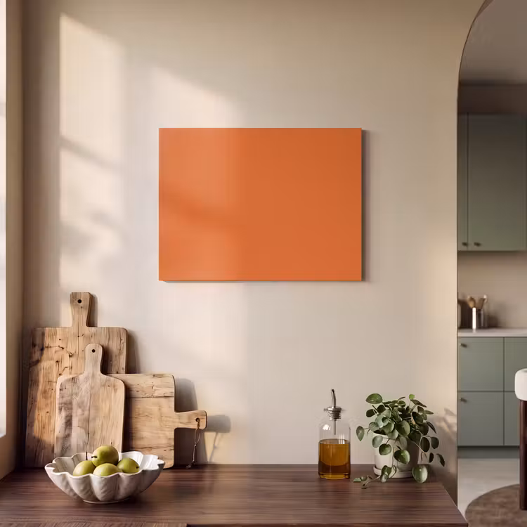 Burnt - Sienna - Oranje PET vilt klein 837 -sfeer2