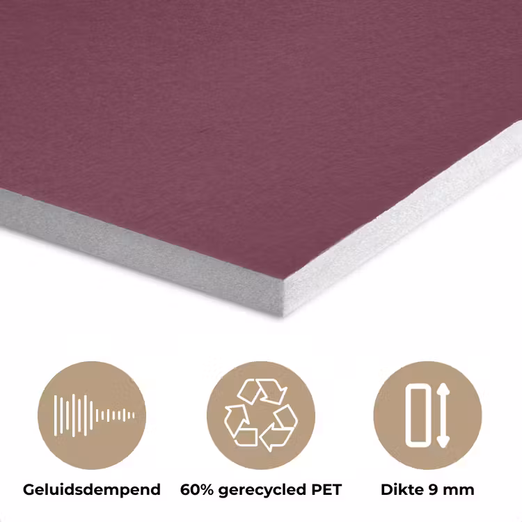 Deep - Plum - Paars PET vilt klein 837 -closeup_NL