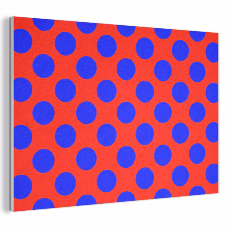 Dots - Klassiek - Rood PET vilt klein 837 -3d