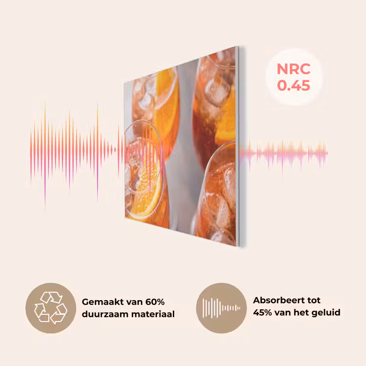 Drank - Sinaasappel - IJs - Zomer - Oranje PET vilt klein -USP_NL