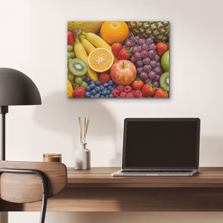 Eten - Fruit - Vers - Kleurrijk - Voeding PET vilt klein -sfeer5