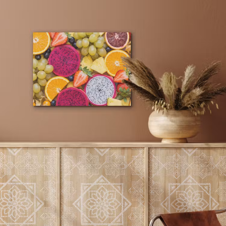 Fruit - Assortiment - Kleurrijk - Gezondheid PET vilt klein -sfeer4