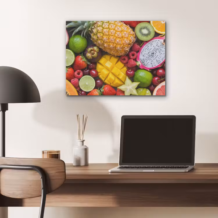 Fruit - Assortiment - Vers - Gezond - Kleurrijk PET vilt klein -sfeer5