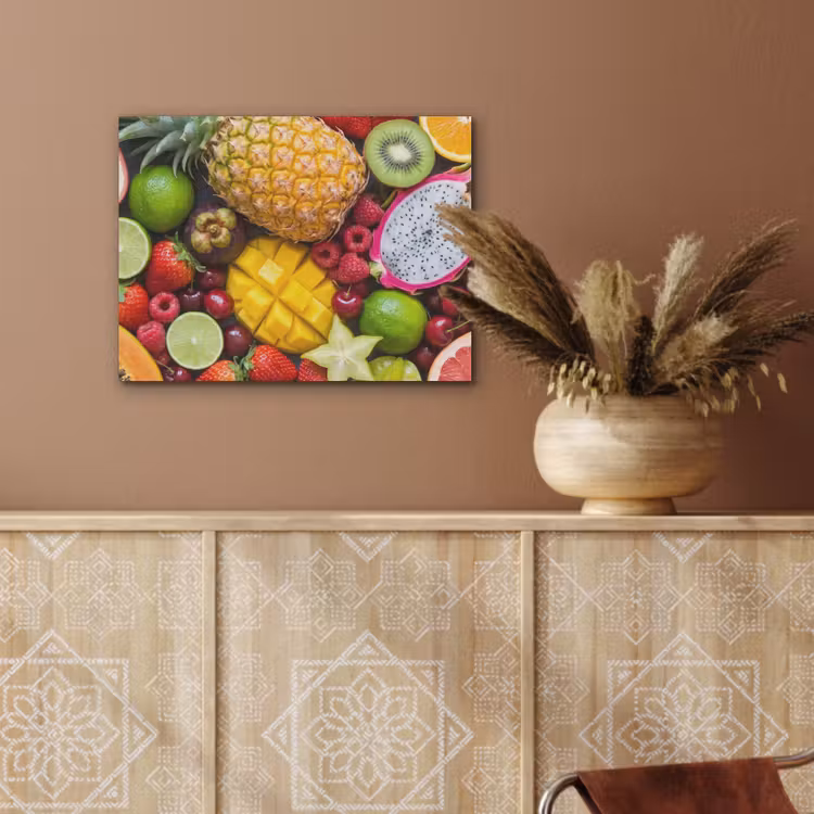 Fruit - Assortiment - Vers - Gezond - Kleurrijk PET vilt klein -sfeer4
