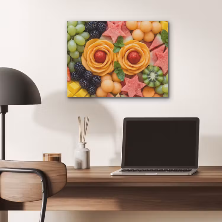 Fruit - Variatie - Kleurrijk - Vers - Eten PET vilt klein -sfeer5