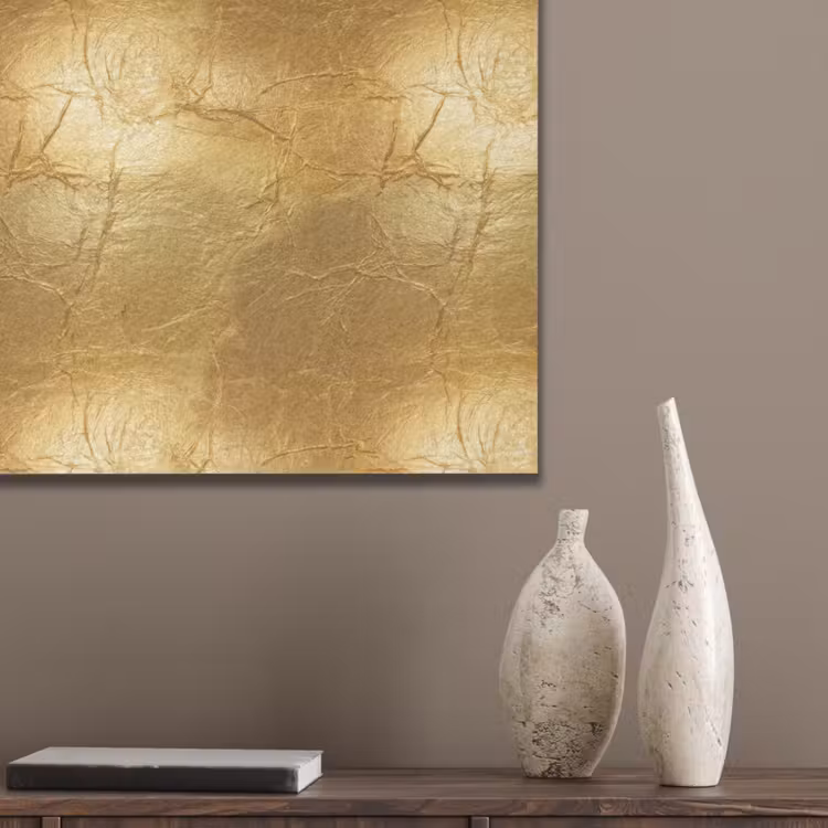 Bladgoud - Vintage - Textuur - Warm Goud PET vilt klein 837 -sfeer6_closeup