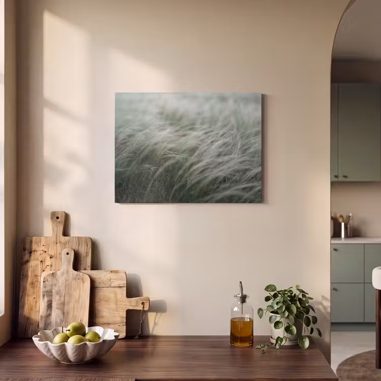 Gras - Wazig - Natuur - Groen - Zacht PET vilt klein -sfeer2