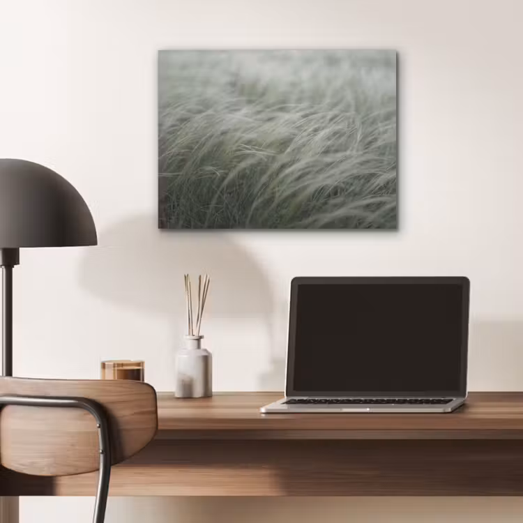 Gras - Wazig - Natuur - Groen - Zacht PET vilt klein -sfeer5