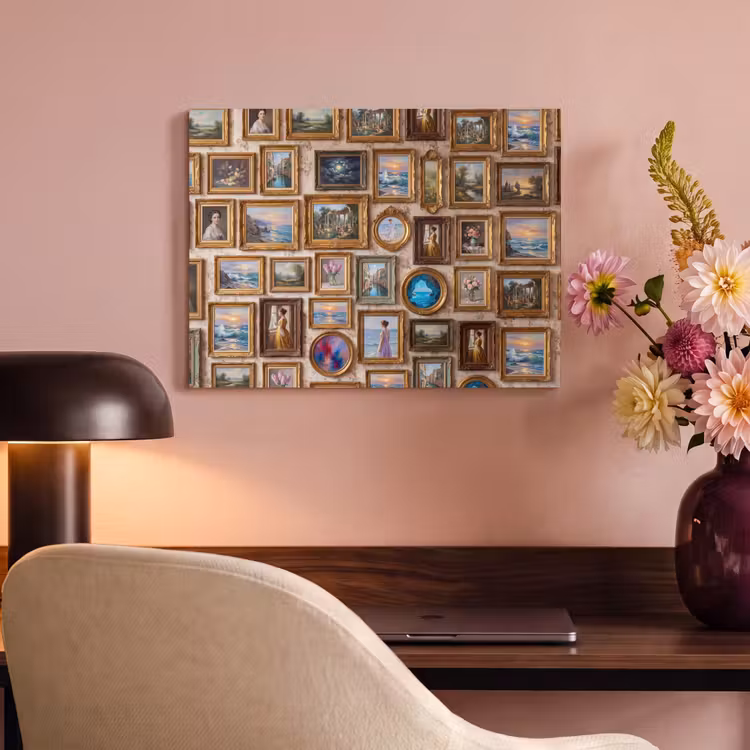 Interieur - Kunst - Collectie - Klassiek - Goud PET vilt klein -sfeer3