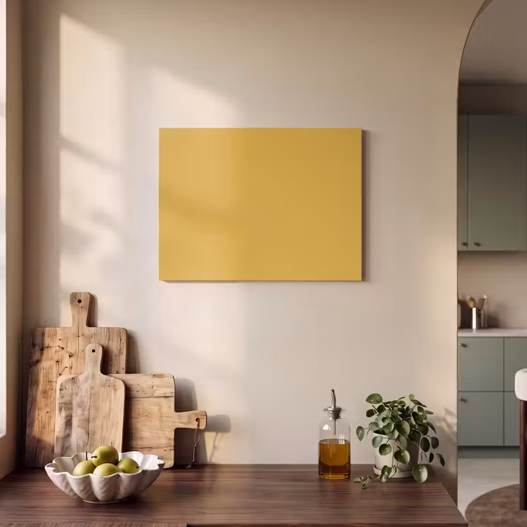 Joyful - Mustard - Geel PET vilt klein 837 -sfeer2