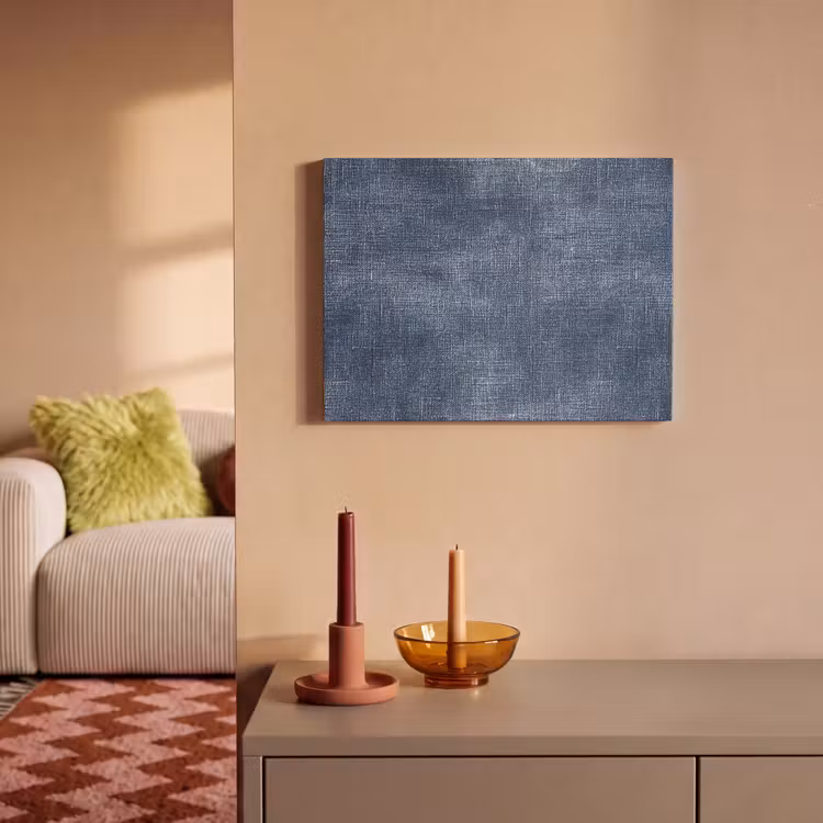 Linnen - Textuur - Patroon - Denim - Rustiek PET vilt klein 837 -sfeer1