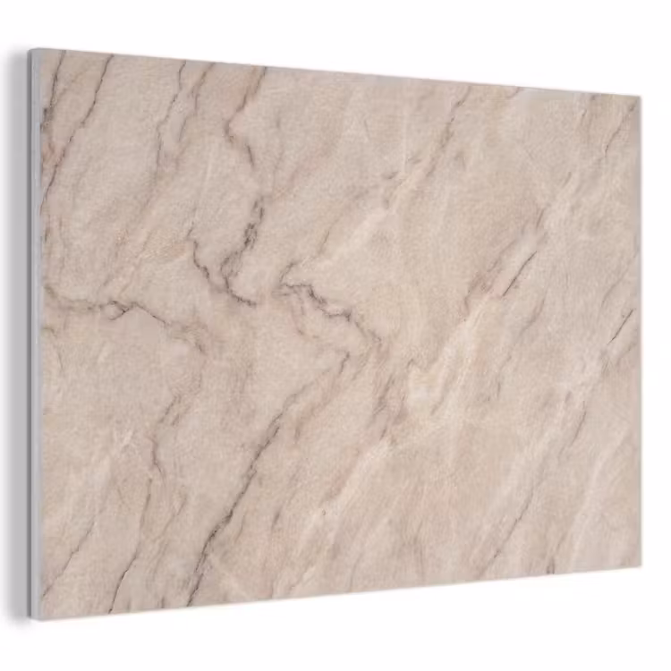 Marmer - Patroon - Abstract - Modern - Beige PET vilt klein -3d