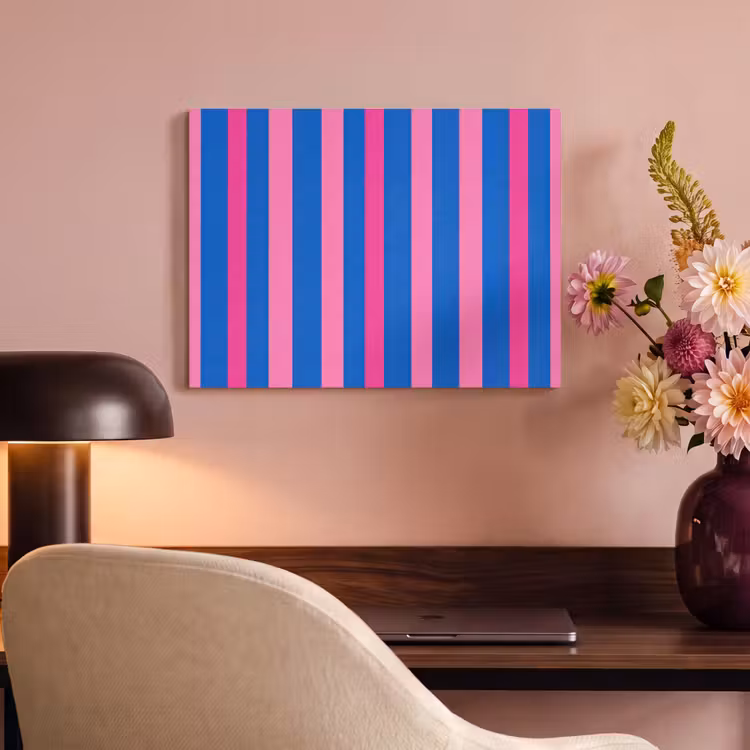 Modern - Optisch - Roze PET vilt klein 837 -sfeer3