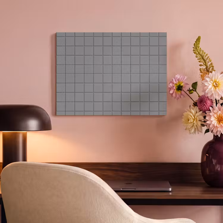 Modern - Patroon - Grijs PET vilt klein 837 -sfeer3