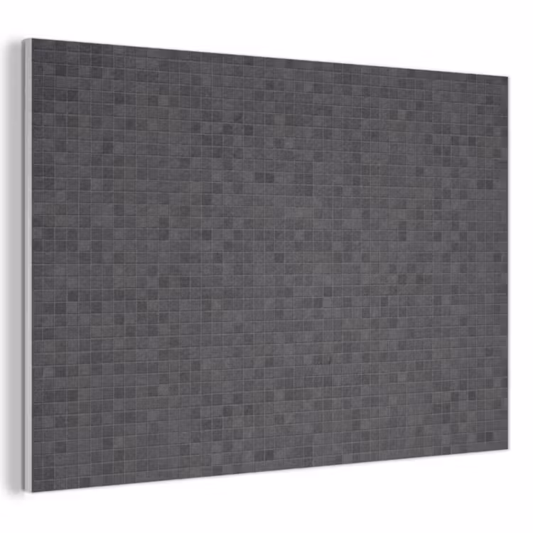 Mozaïek - Patroon - Zwart PET vilt klein 837 -3d