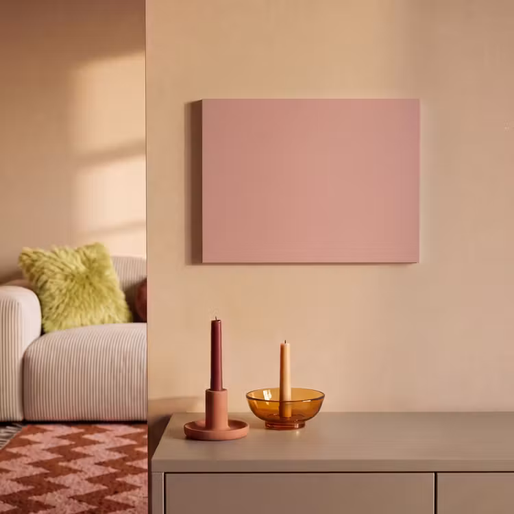 Muted - Salmon - Koraal PET vilt klein 837 -sfeer1