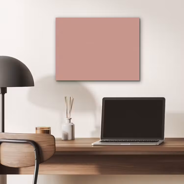 Muted - Salmon - Koraal PET vilt klein 837 -sfeer5