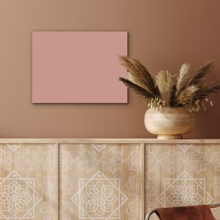 Muted - Salmon - Koraal PET vilt klein 837 -sfeer4