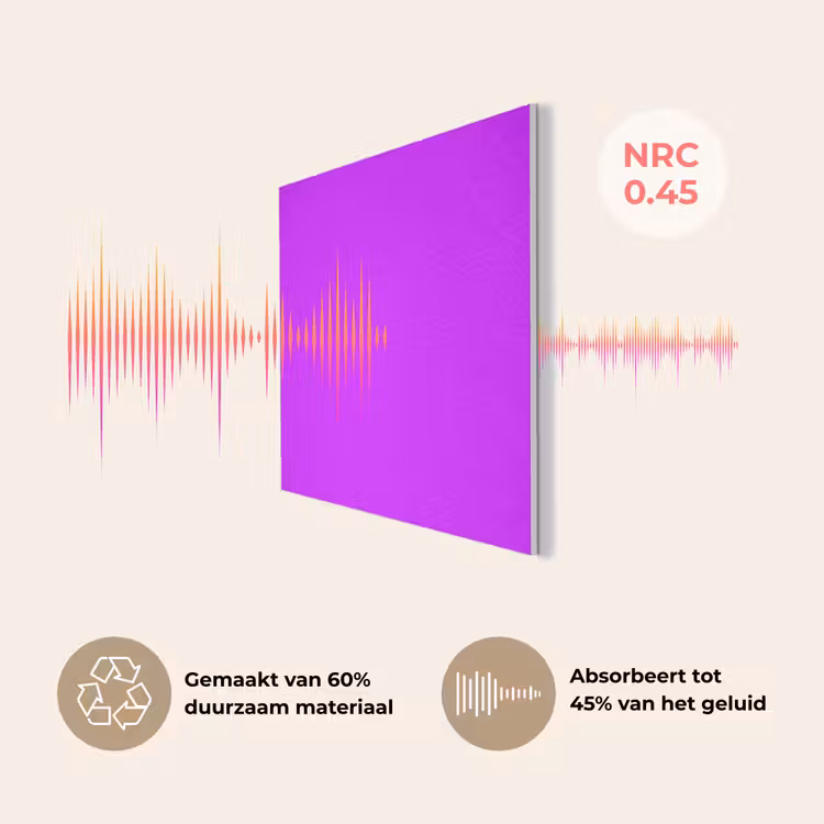 Neon - Orchid - Paars PET vilt klein 837 -USP_NL
