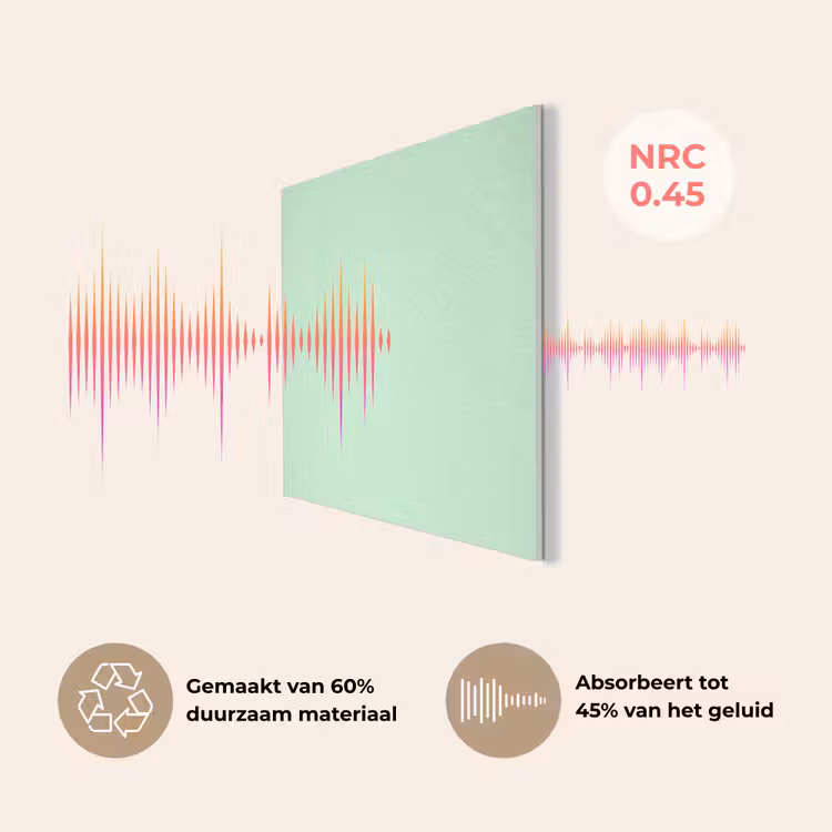Pale - Mint - Groen PET vilt klein 837 -USP_NL