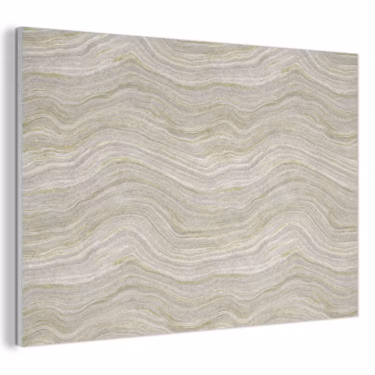 Patroon - Sereen - Groen PET vilt klein 837 -3d