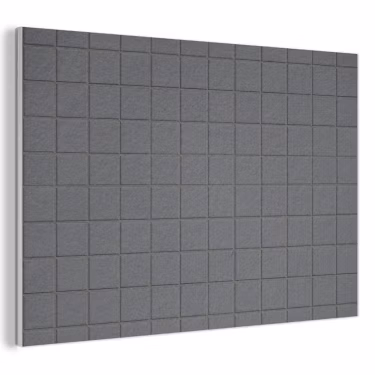Patroon - Tegel - Grafiet - Grijs PET vilt klein 837 -3d