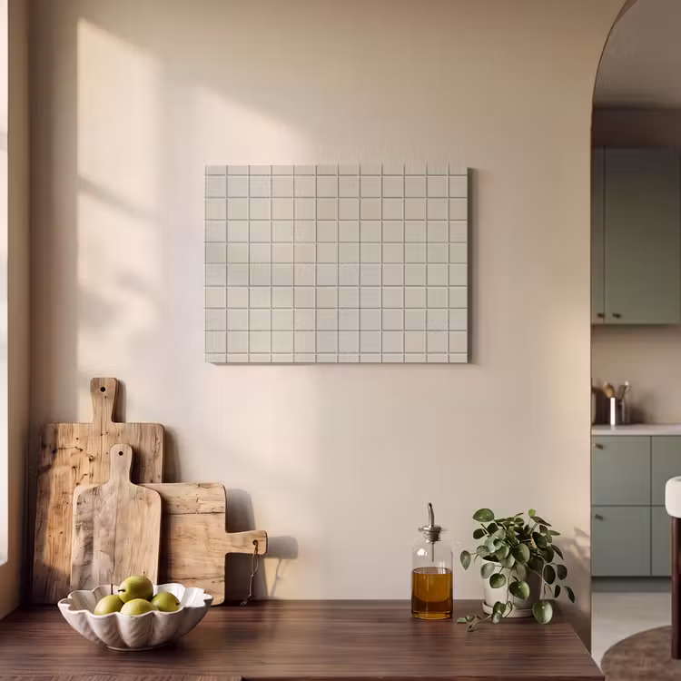 Patroon - Tegels - Taupe PET vilt klein 837 -sfeer2