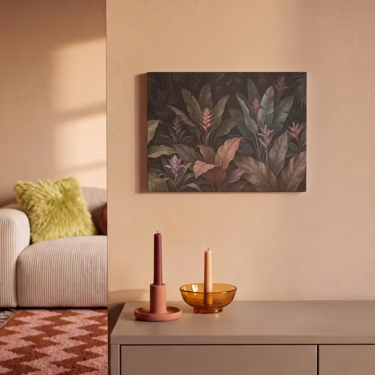 Planten - Tropisch - Jungle - Donker - Natuur PET vilt klein -sfeer1