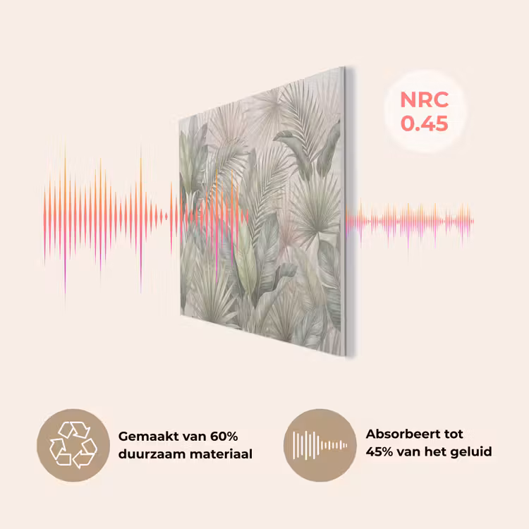 Planten - Tropisch - Bladeren - Groen - Natuur PET vilt klein -USP_NL