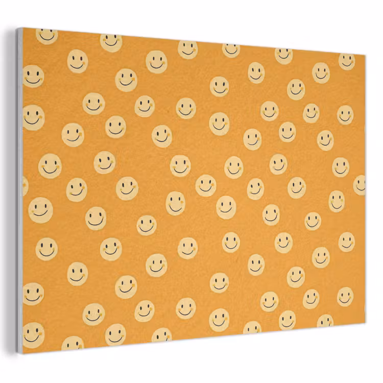 Smileys - Retro - Heel PET vilt klein 837 -3d