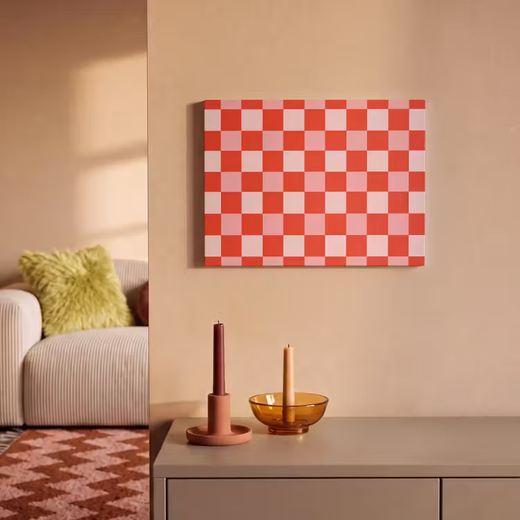 Vierkant - Klassiek - Rood PET vilt klein 837 -sfeer1