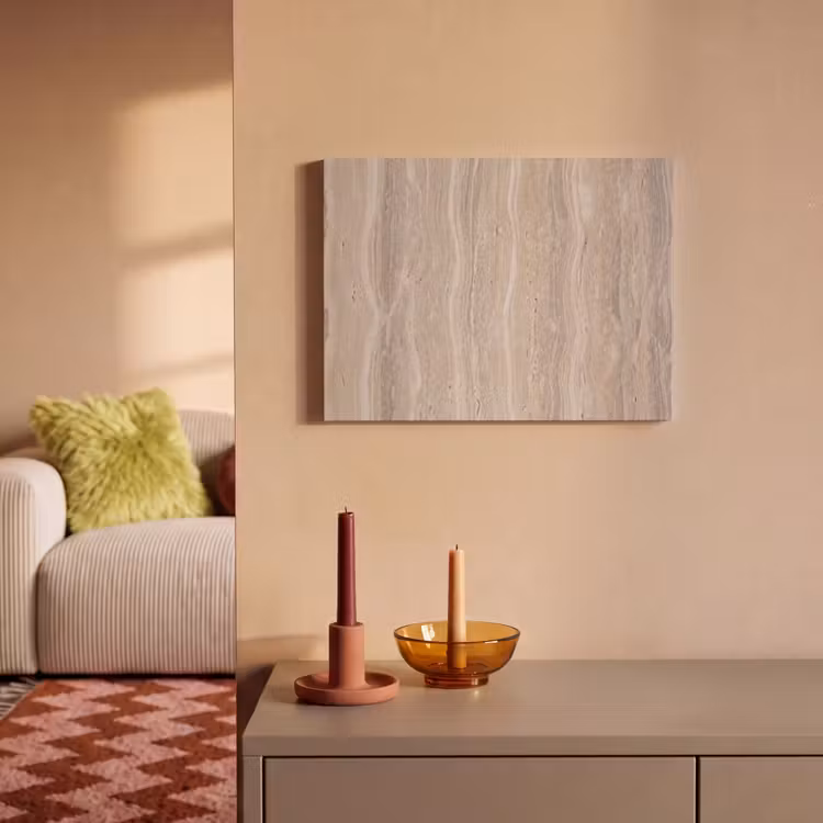 Steen - Patroon - Textuur - Natuurlijk - Beige PET vilt klein -sfeer1