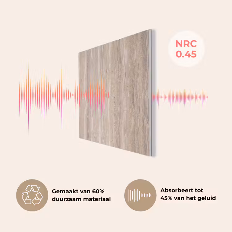 Steen - Patroon - Textuur - Natuurlijk - Beige PET vilt klein -USP_NL