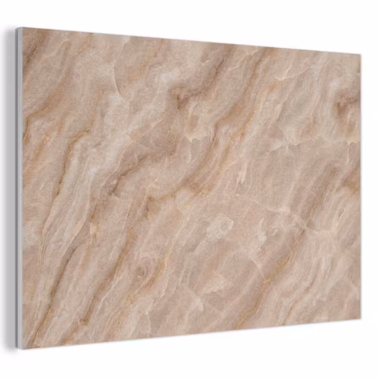 Steen - Ader - Natuur - Modern - Beige PET vilt klein -3d