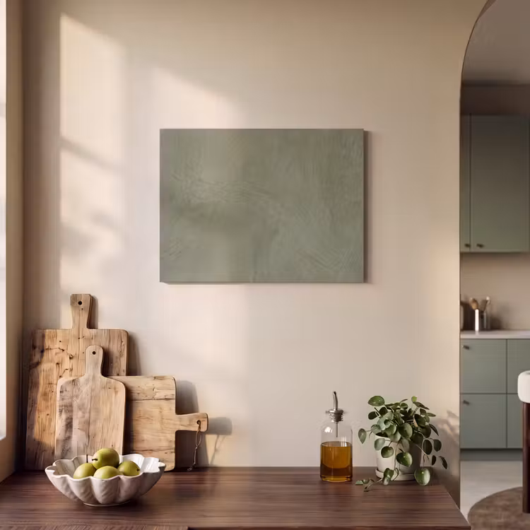 Textuur - Betonlook - Achtergrond - Modern - Groen PET vilt klein -sfeer2