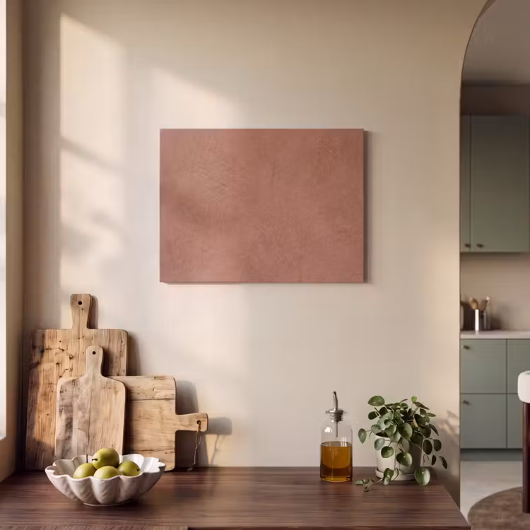 Textuur - Roodbruin - Grof - Modern PET vilt klein -sfeer2