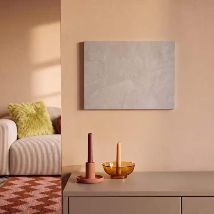 Textuur - Wand - Modern - Beige - Abstract PET vilt klein -sfeer1