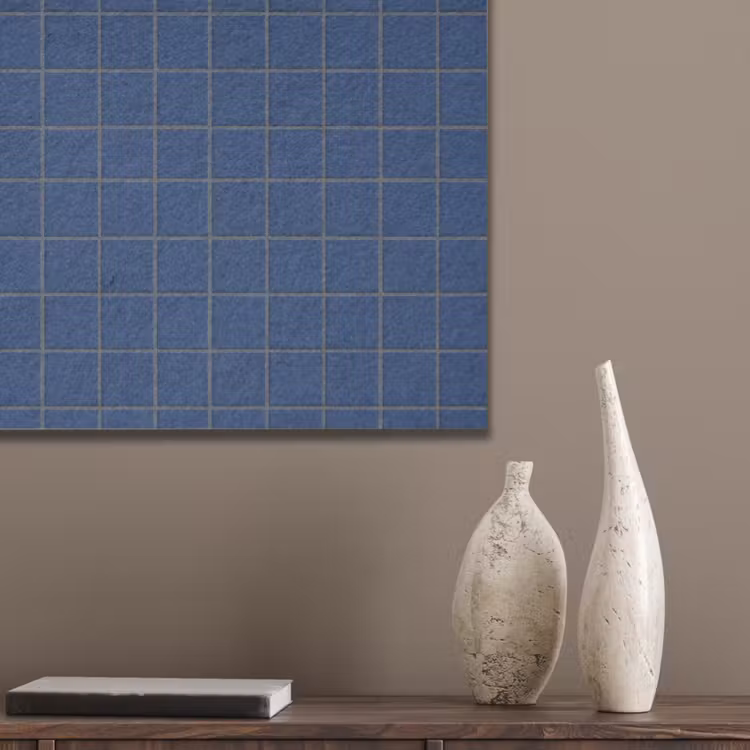 Tegel - Patroon - Blauw PET vilt klein 837 -sfeer6_closeup