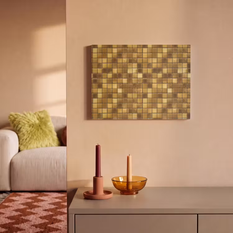 Tegels - Mozaïek - Luxe - Warm Goud PET vilt klein 837 -sfeer1