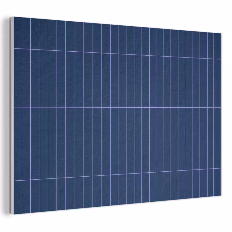 Tegels - Langwerpig - Blauw PET vilt klein 837 -3d