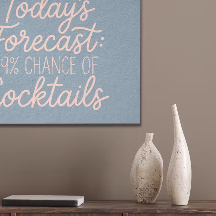 Today's Forecast - Cocktails - Blauw PET vilt klein -sfeer6_closeup