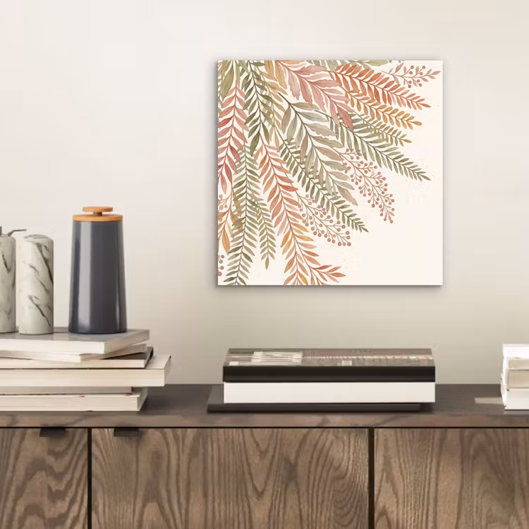 Botanisch - Aquarel - Kleurrijk aluminium wit klein -sfeer1