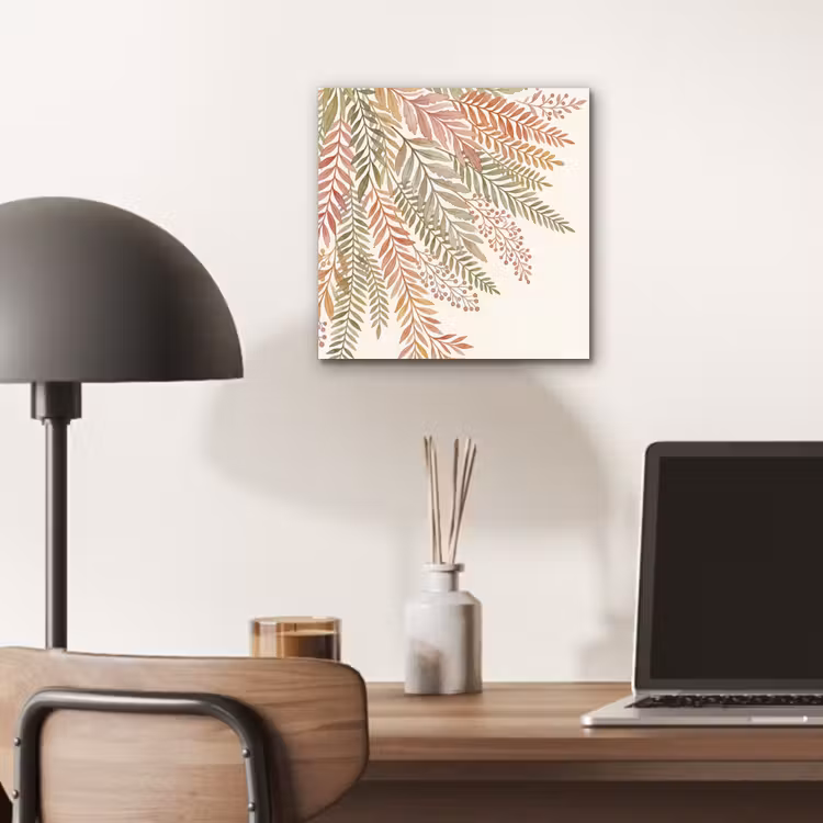 Botanisch - Aquarel - Kleurrijk aluminium wit klein -sfeer5