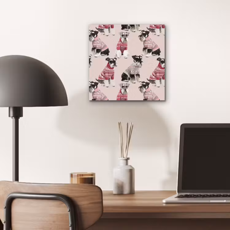 Honden - Truien - Rood aluminium wit klein 46 -sfeer5