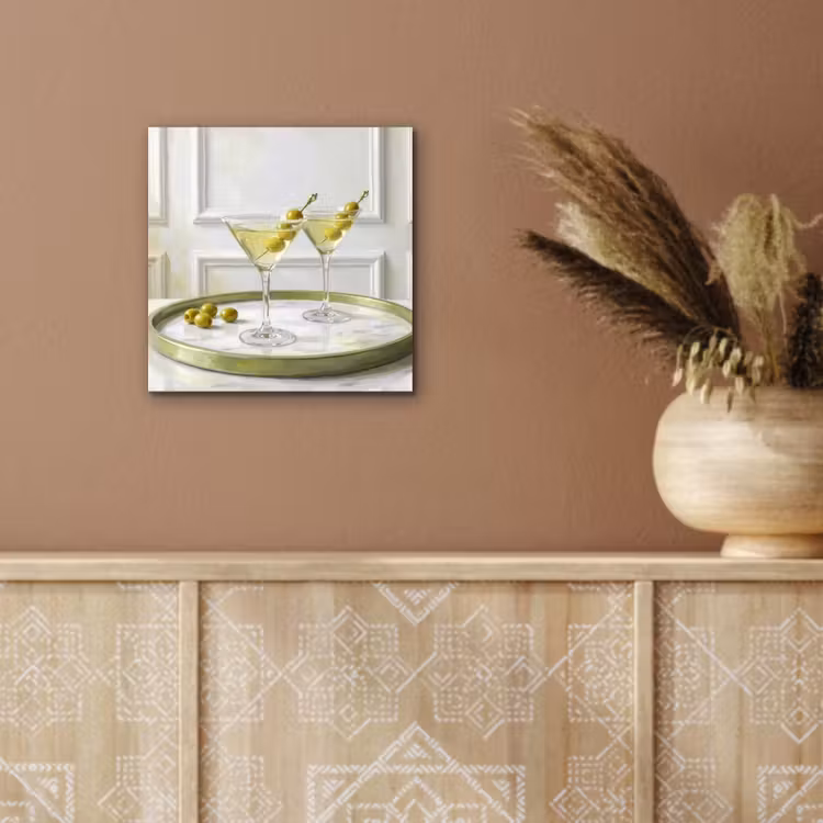 Drank - Martini - Olijven - Modern - Wit aluminium wit klein -sfeer4